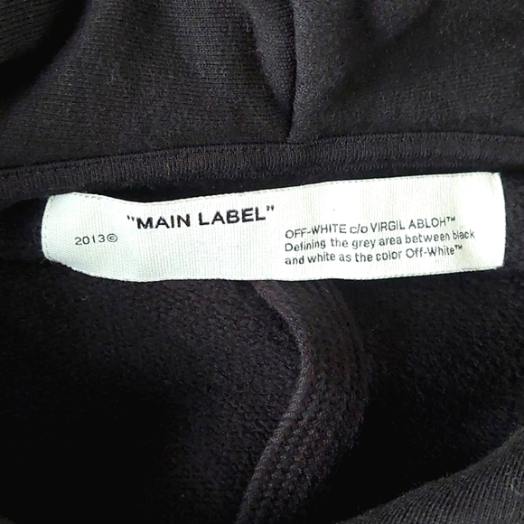 OFF-WHITE Acrylic Arrows HoodieBlack/Yellow - Picture 10 of 13